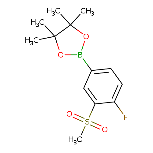 2-(4-Fluoro-3-(methylsulfonyl)phenyl)-4,4,5,5-tetramethyl-1,3,2-dioxaborolane