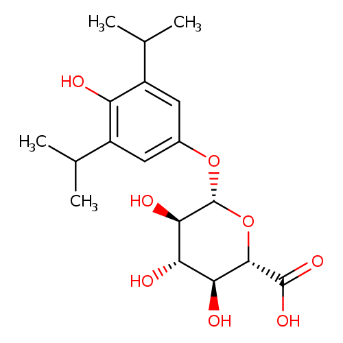 4-Hydroxy Propofol 4-O-b-D-Glucuronide