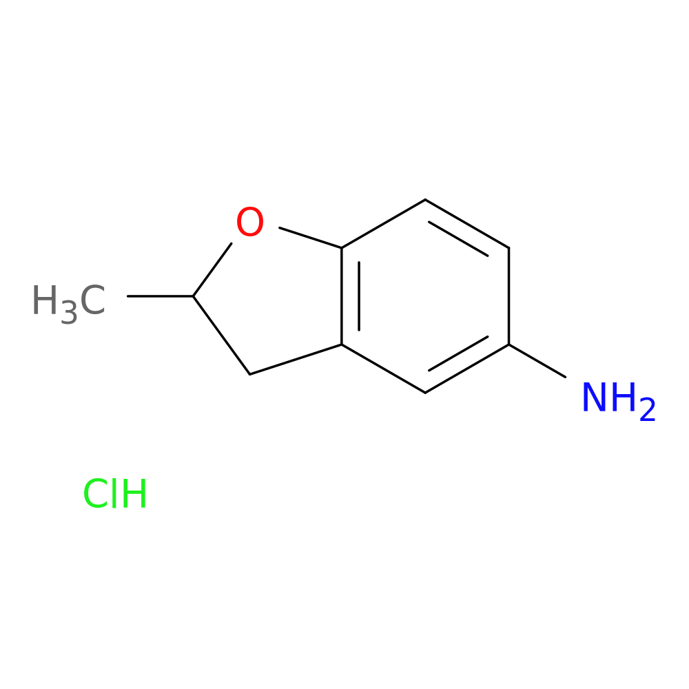 2-methyl-2,3-dihydro-1-benzofuran-5-amine hydrochloride
