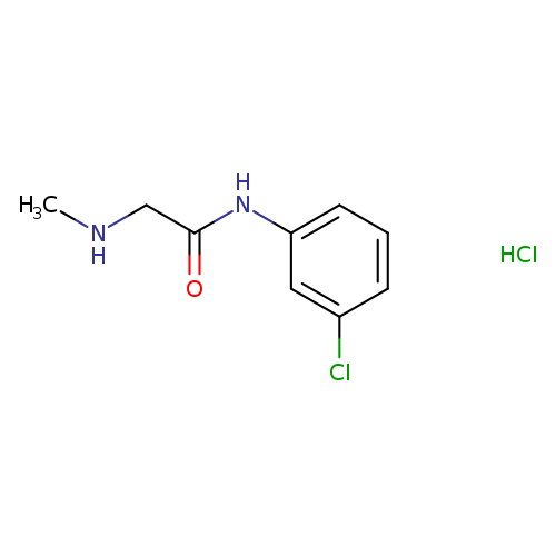 N-(3-chlorophenyl)-2-(methylamino)acetamide hydrochloride