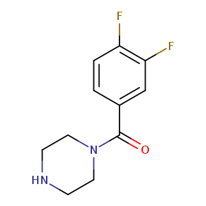 1-(3,4-difluorobenzoyl)piperazine