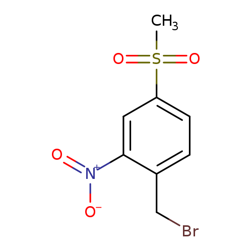 1-(Bromomethyl)-4-(methylsulfonyl)-2-nitrobenzene