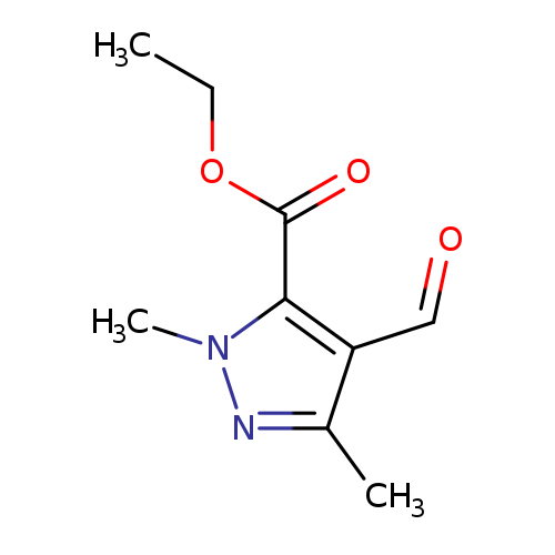ethyl 4-formyl-1,3-dimethyl-1h-pyrazole-5-carboxylate