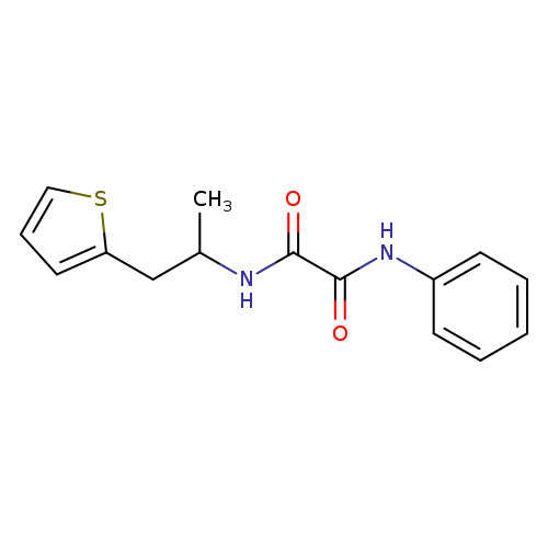 N'-phenyl-N-[1-(thiophen-2-yl)propan-2-yl]ethanediamide