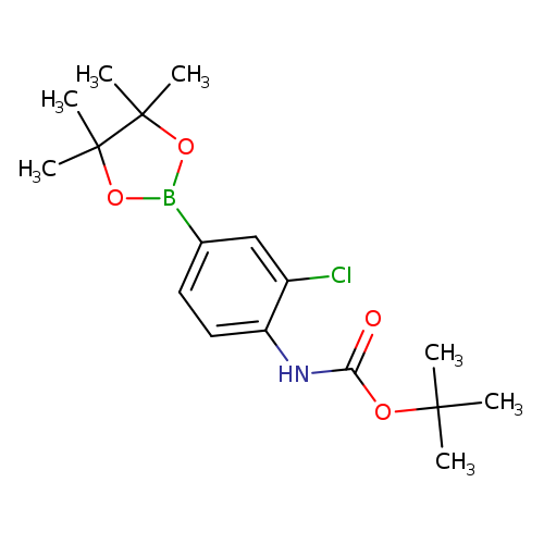2-Boc-amino-3-chloro-pyridine-5-boronic acid pinacol ester
