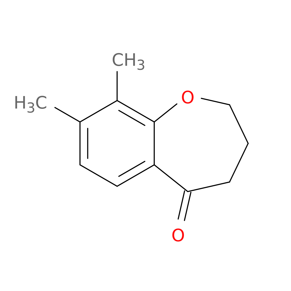 8,9-dimethyl-2,3,4,5-tetrahydro-1-benzoxepin-5-one