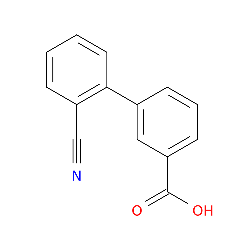 2'-Cyano-[1,1'-biphenyl]-3-carboxylic acid