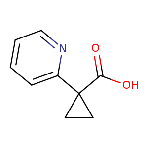 Cyclopropanecarboxylic acid, 1-(2-pyridinyl)-