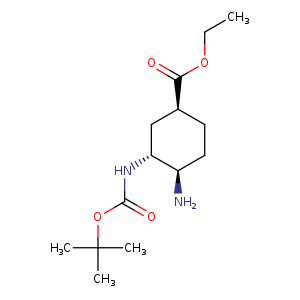 (1S,3R,4R)-4-Amino-3-(boc-amino)-cyclohexanecarboxylic acid ethyl ester