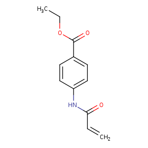 Ethyl 4-[(1-oxo-2-propen-1-yl)amino]benzoate