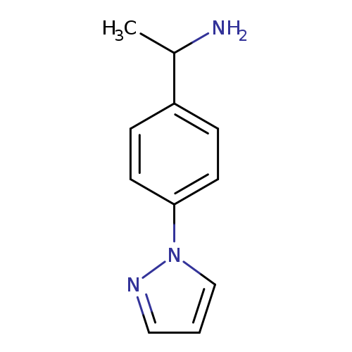 1-(4-(1H-Pyrazol-1-yl)phenyl)ethanamine