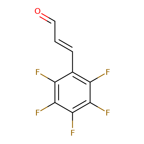 2-Propenal, 3-(pentafluorophenyl)-, (2E)-