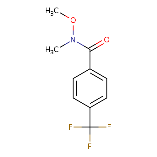 Benzamide, N-methoxy-N-methyl-4-(trifluoromethyl)-