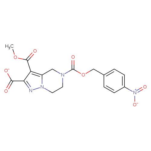 3-(Methoxycarbonyl)-5-((4-nitrobenzyloxy)carbonyl)-4,5,6,7-tetrahydropyrazolo[1,5-a]pyrazine-2-carboxylic acid