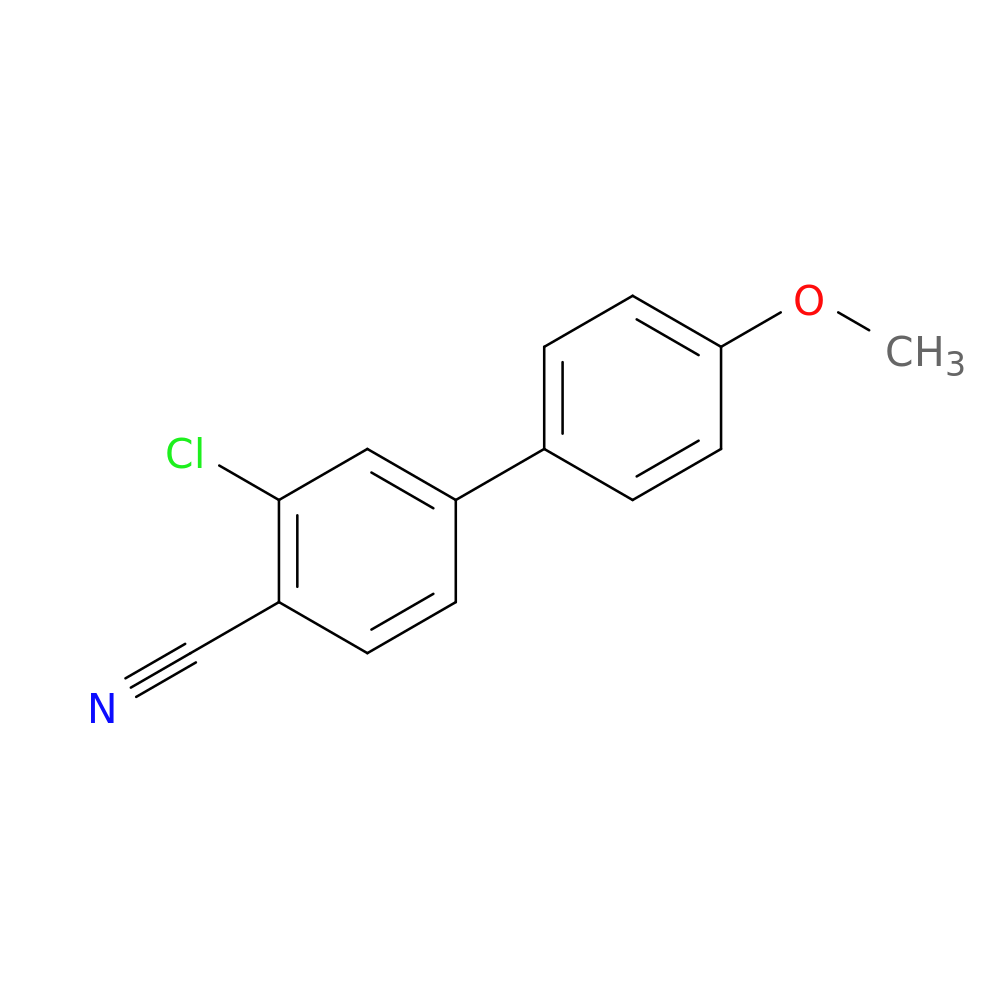 2-Chloro-4-(4-methoxyphenyl)benzonitrile