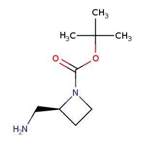 1-Azetidinecarboxylic acid, 2-(aminomethyl)-, 1,1-dimethylethyl ester, (2S)-