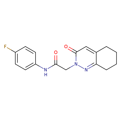 N-(4-fluorophenyl)-2-(3-oxo-2,3,5,6,7,8-hexahydrocinnolin-2-yl)acetamide