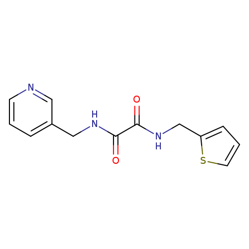 N'-[(pyridin-3-yl)methyl]-N-[(thiophen-2-yl)methyl]ethanediamide