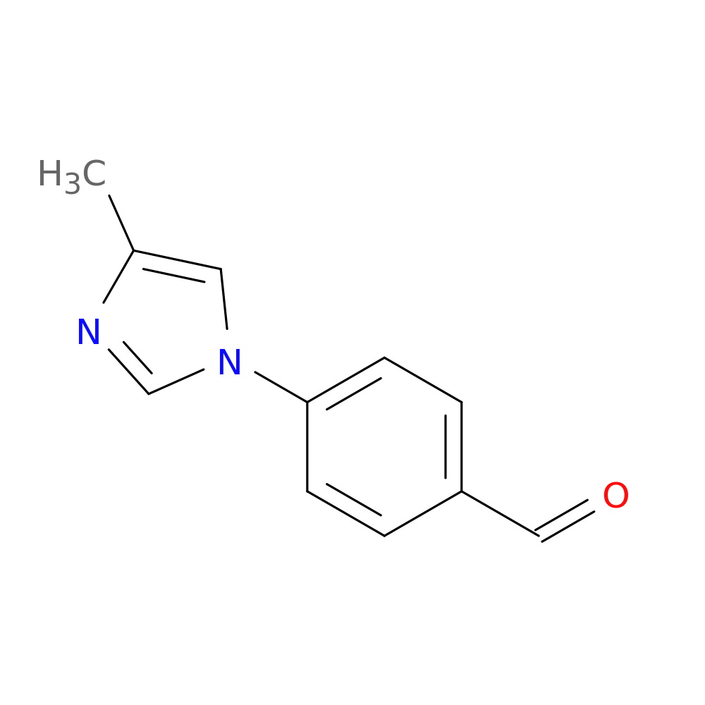 4-(4-methyl-1H-imidazol-1-yl)benzaldehyde