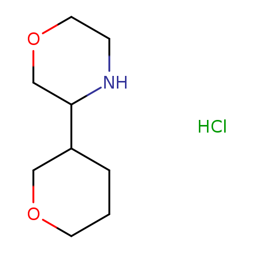 3-(oxan-3-yl)morpholine hydrochloride