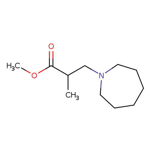 methyl hexahydro-alpha-methyl-1H-azepine-1-propionate hydrochloride