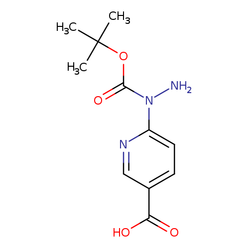 3-Pyridinecarboxylic acid, 6-[1-[(1,1-dimethylethoxy)carbonyl]hydrazinyl]-