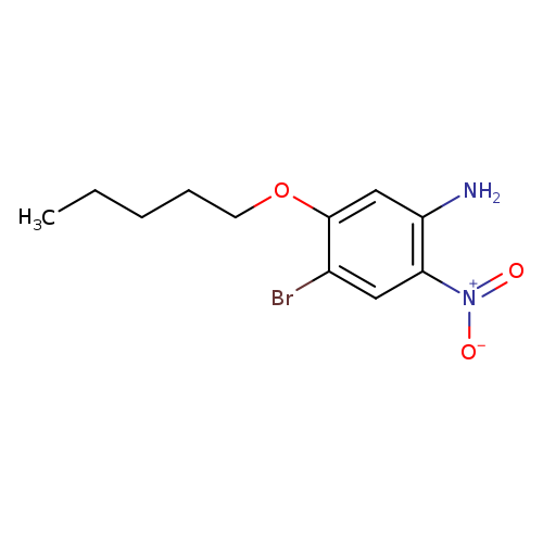 4-Bromo-2-nitro-5-(pentyloxy)aniline