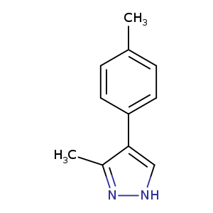 3-Methyl-4-(4-methylphenyl)-1H-pyrazole