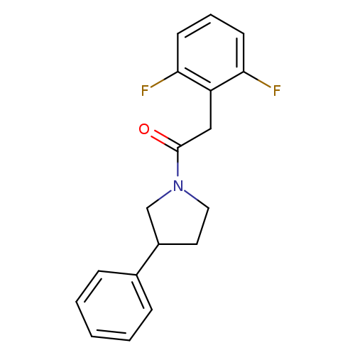 2-(2,6-difluorophenyl)-1-(3-phenylpyrrolidin-1-yl)ethan-1-one