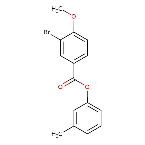 3-methylphenyl 3-bromo-4-methoxybenzoate