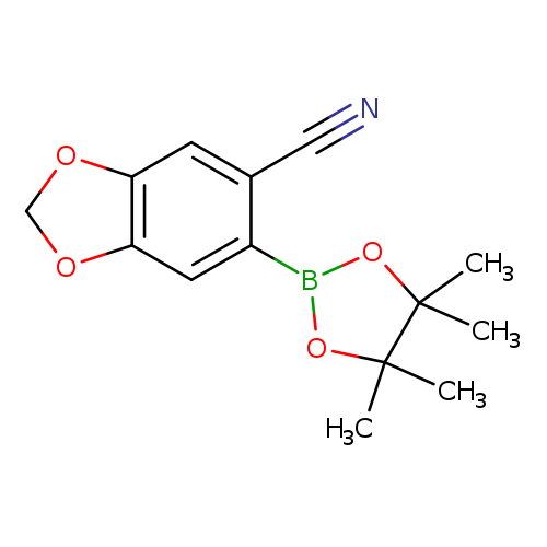 6-(tetramethyl-1,3,2-dioxaborolan-2-yl)-1,3-dioxaindane-5-carbonitrile