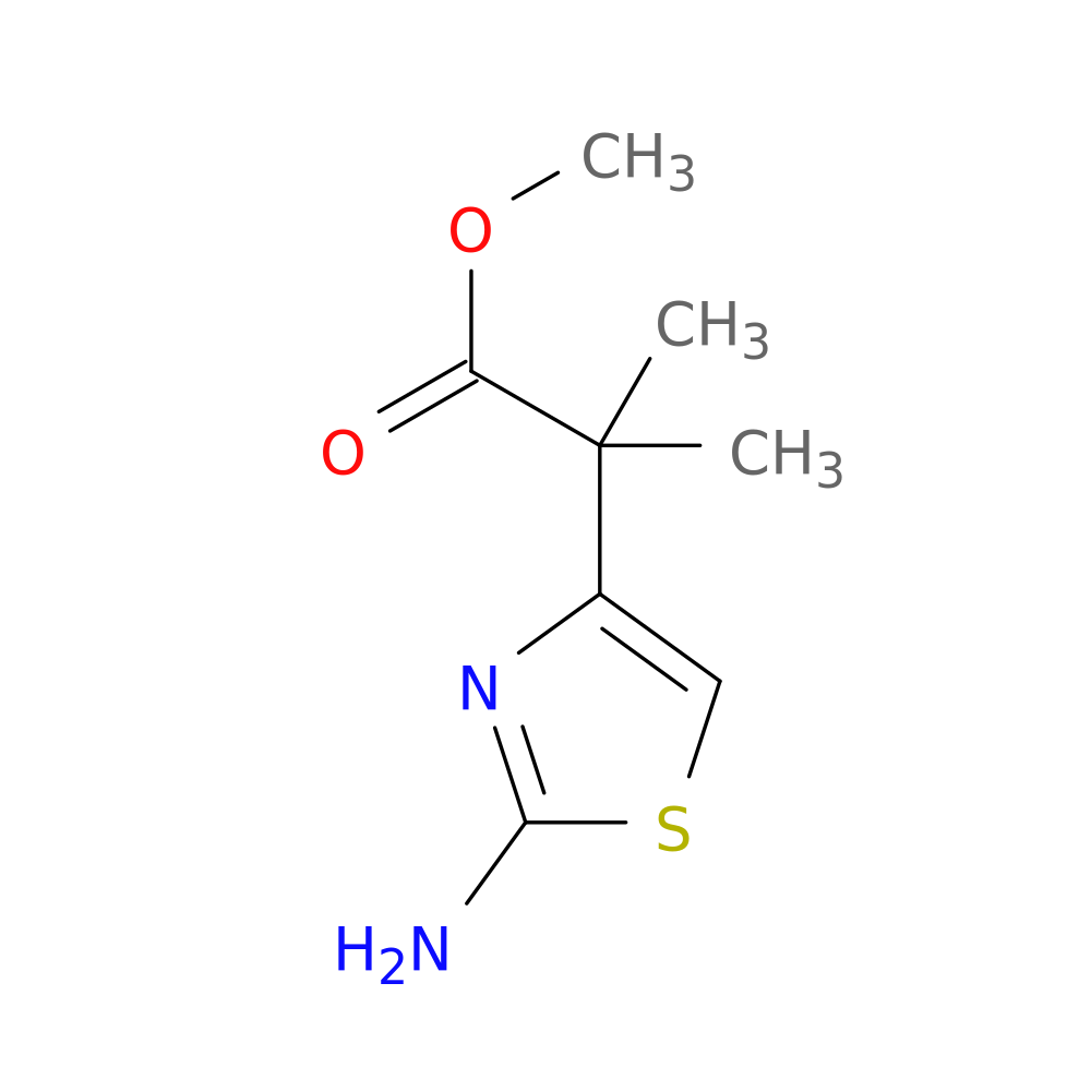 Methyl 2-(2-aminothiazol-4-yl)-2-methylpropanoate