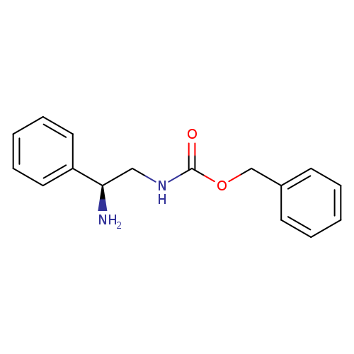 (s)-(2-amino-2-phenyl-ethyl)-carbamic acid benzyl ester