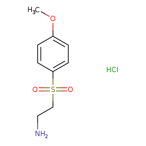 2-((4-Methoxyphenyl)sulfonyl)ethanamine hydrochloride