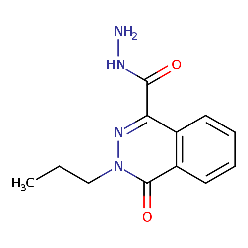 4-oxo-3-propyl-3,4-dihydrophthalazine-1-carbohydrazide