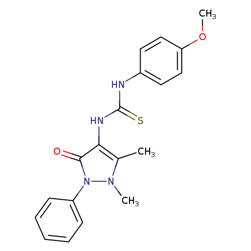 3-Antipyrinyl-1-(4-methoxyphenyl)thiourea