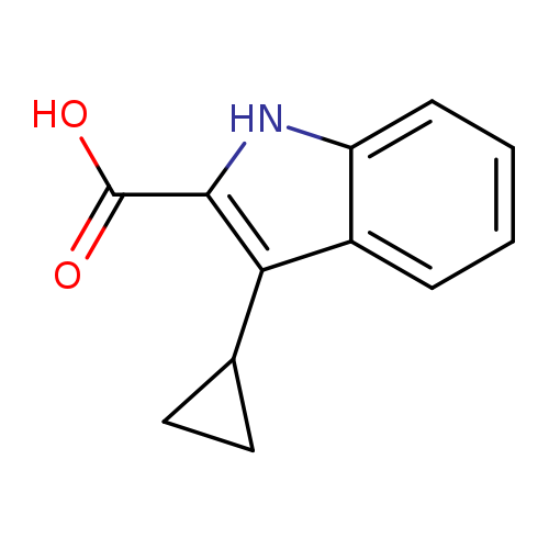 3-cyclopropyl-1H-indole-2-carboxylicacid