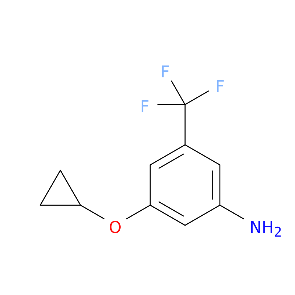 3-Cyclopropoxy-5-(Trifluoromethyl)Aniline