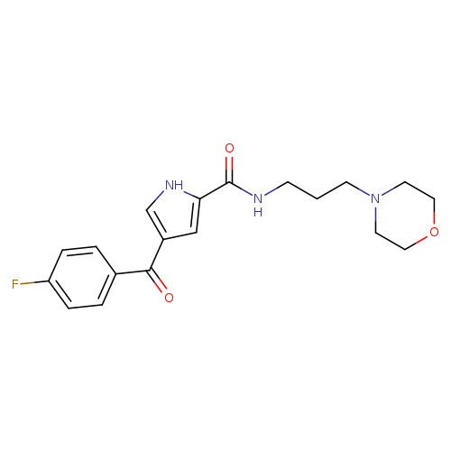 4-(4-fluorobenzoyl)-N-[3-(morpholin-4-yl)propyl]-1H-pyrrole-2-carboxamide
