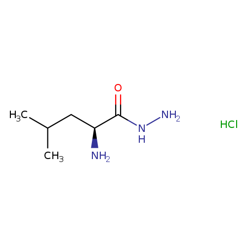 (2S)-2-amino-4-methylpentanehydrazide hydrochloride