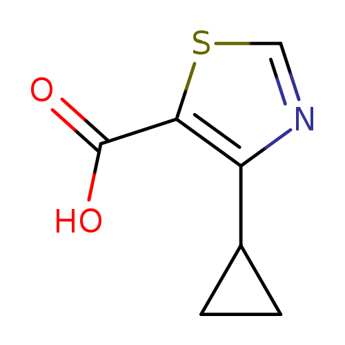 4-Cyclopropyl-1,3-thiazole-5-carboxylic acid