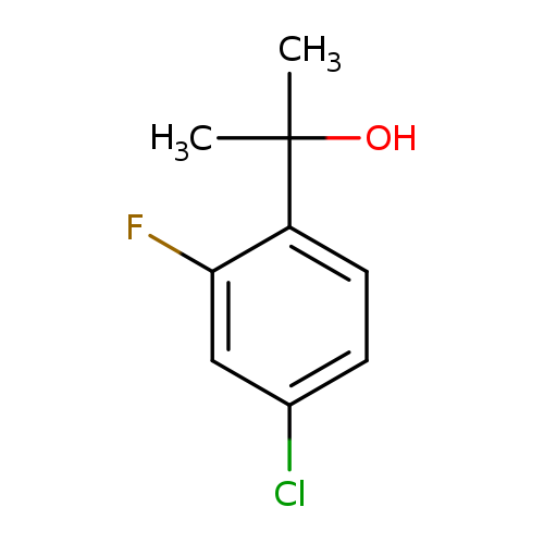 2-(4-Chloro-2-fluorophenyl)propan-2-ol