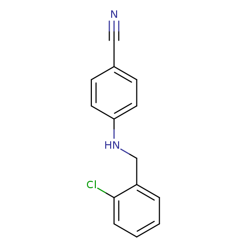 Benzonitrile, 4-[[(2-chlorophenyl)methyl]amino]-