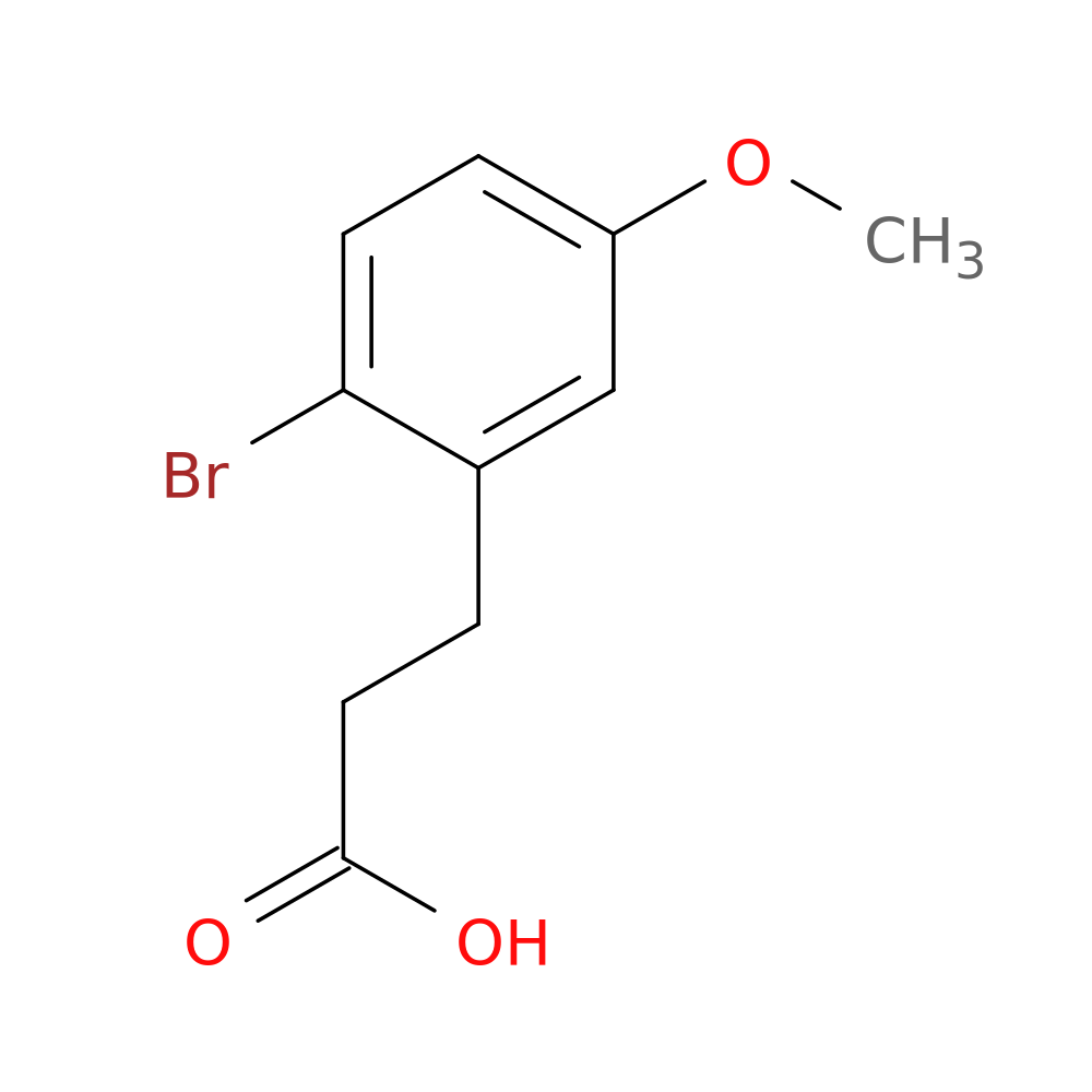3-(2-Bromo-5-methoxyphenyl)propanoic acid