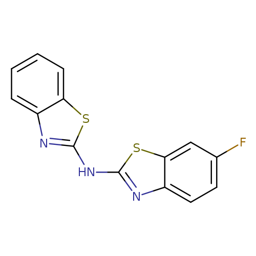 Benzothiazol-2-yl-(6-fluoro-benzothiazol-2-yl)-amine