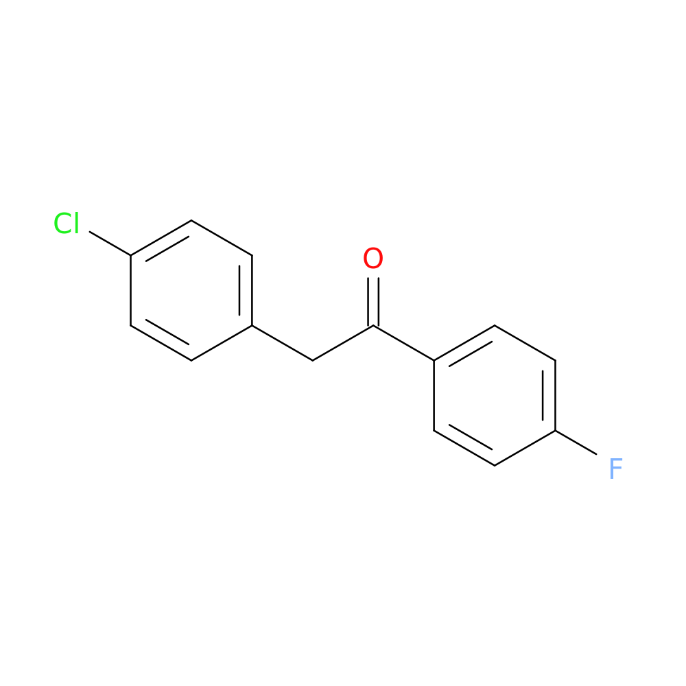 2-(4-Chlorophenyl)-1-(4-fluorophenyl)ethanone