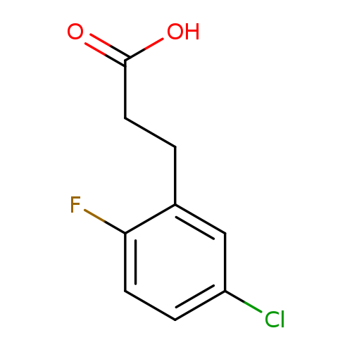 3-(5-CHLORO-2-FLUORO-PHENYL)-PROPIONIC ACID