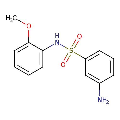 3-amino-N-(2-methoxyphenyl)benzene-1-sulfonamide