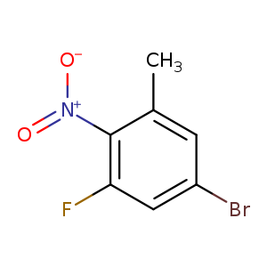 Benzene, 5-bromo-1-fluoro-3-methyl-2-nitro-