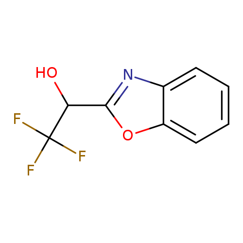 1-(1,3-benzoxazol-2-yl)-2,2,2-trifluoroethan-1-ol
